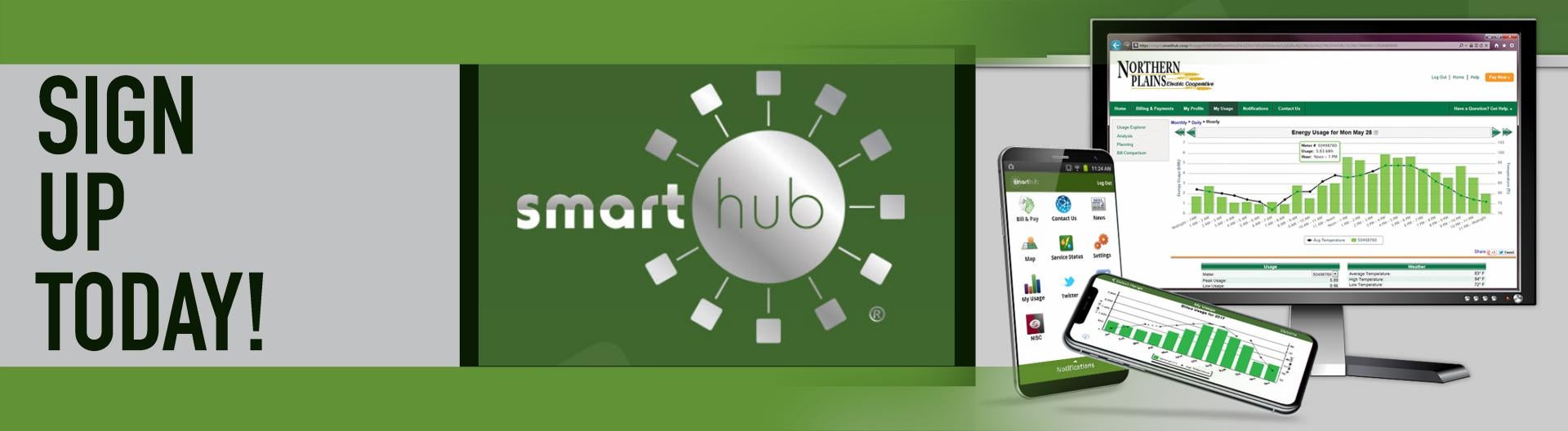 Sign up for SmartHub